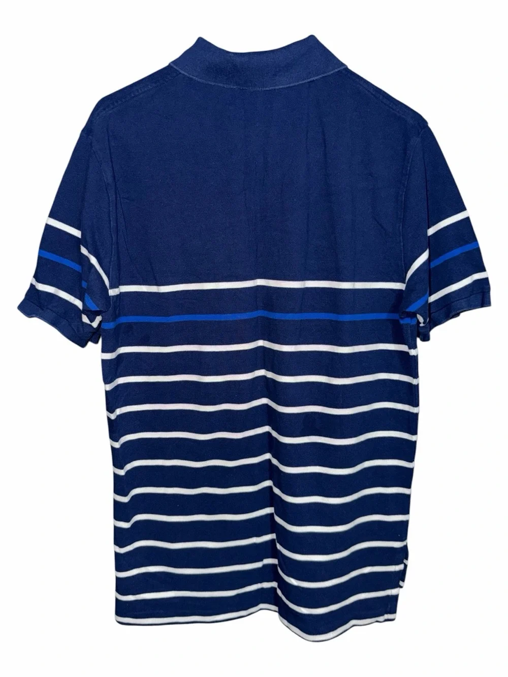 Polo by Ralph Lauren Navy Polo with White & Royal Blue Stripes
